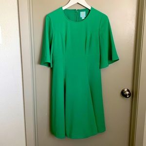 CeCe dress, never worn. Gorgeous green color Size 4